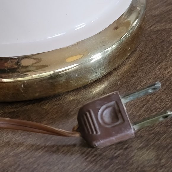 Vintage Mid Century Urn Style Pink Porcelain Table Lamp Signed Fragonard - Picture 5 of 12